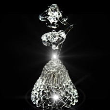 GH-L043 Колокольчик хрустальный «Дева», малый, Гусь Хрустальный