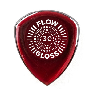 550R3.0 Flow Gloss Медиаторы 12шт, толщина 3мм, Dunlop