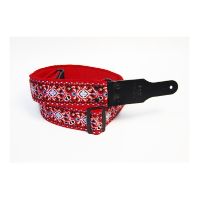 FL4018JD Retro Jacquard Ремень для гитары, жаккард, орнамент, Fidel