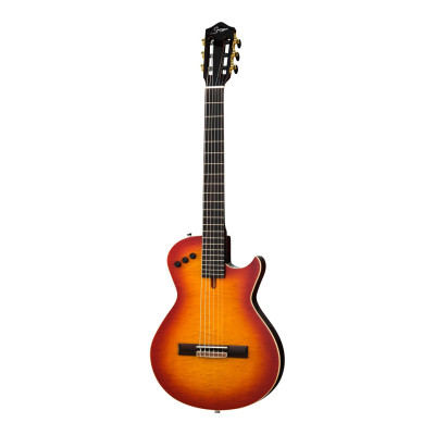 LE-C2-CS Классическая гитара со звукоснимателем, санберст, Smiger