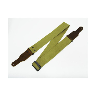 FL00052C Cotton Ремень для гитары, хлопок, цвет светлый хаки, Fidel