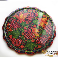 LHP10055 Поднос с хохломской росписью "Большой", Хохлома LHP10055 Поднос с хохломской росписью "Большой", Хохлома