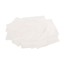 FMCWH Конфетти металлизированное 17х55мм, белый, упаковка 1 кг, LFocus