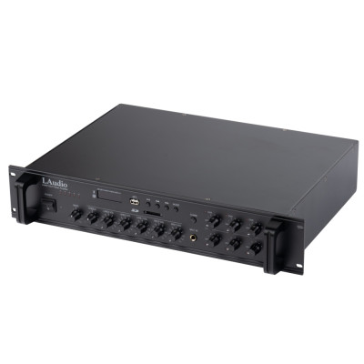 LAM6120UT Усилитель мощности трансляционный, 120Вт, 6 зон, LAudio