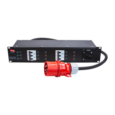 RC407 Дистрибьютор питания, рэковый, EDS