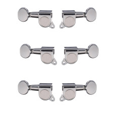 J-05-3+3-CR Колки для гитары 3+3, хром, Paxphil