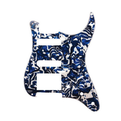 DPP-ST-BSP-HSS Защитная накладка электрогитары Stratocaster, HSS, синяя, D'Andrea