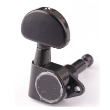 MH-27-BK-3+3 Колки для гитары 3+3, черные, Metallor MH-27-BK-3+3 Колки для гитары 3+3, черные, Metallor