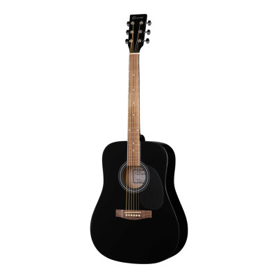 F600-BK Акустическая гитара, черная, Caraya