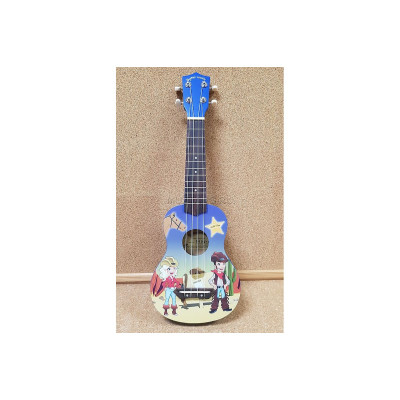 Укулеле SPREAD MUSIC S-211AP6-BL принт "Ковбой"