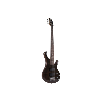 BULLFIGHTER DB-120 BK бас-гитара, 5 струн, цвет черный, чехол в комплекте