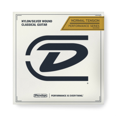 DCV100NS Performance Series Комплект струн для классической гитары, посребр.медь, Dunlop