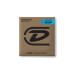 Струны для 5-струной бас-гитары Dunlop DBFS45125M Flatwound Medium Scale, сталь, 45-125
