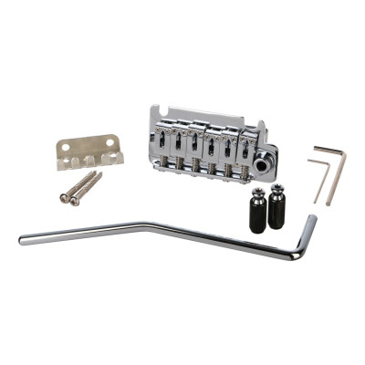 BS203C-CR Бридж (струнодержатель) тремоло, блок 36мм, хром, Paxphil