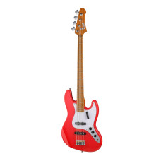 VJB4-RD Бас-гитара, красная, VIVA