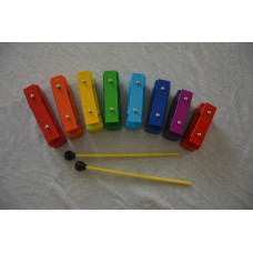 HY-TB8C Металлофон разборный, 8 нот, TJW