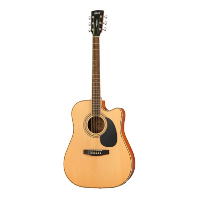 AD880CE-NS Standard Series Электро-акустическая гитара, с вырезом, цвет натуральный, Cort