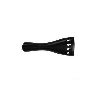 GEWA Violin Tailpiece Ebony 3/4 струнодержатель для скрипки из черного дерева