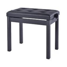 HY-TM21-SATIN-BLACK Банкетка, матовый черный, искусственная кожа, Rin HY-TM21-SATIN-BLACK Банкетка, матовый черный, искусственная кожа, Rin