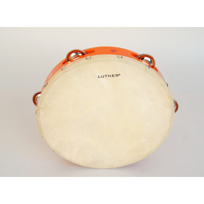 TH10-6B Тамбурин с кожей с 6 бубенцами Fleet