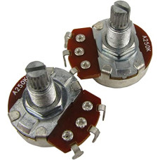 M595-2 Потенциометр тона A250K (лог), 2шт, Musiclily