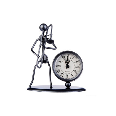 GEWA Sculpture Clock Trombone часы сувенирные тромбонист