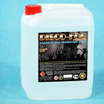 DF-Premium Disco Fog Жидкость для генераторов дыма, плотная, Синтез Аудио