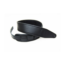 FL700000CU Leather Custom Ремень для гитары, кожаный, черный, Fidel