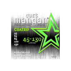 Curt Mangan Nickel Wound Bass 5-String Coated Set 45-130