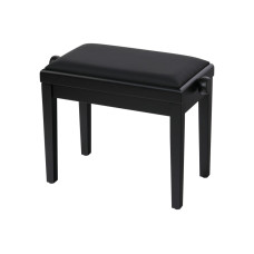 HY-PJ023-SATIN-BLACK Банкетка, черный/черный, искусственная кожа, Rin