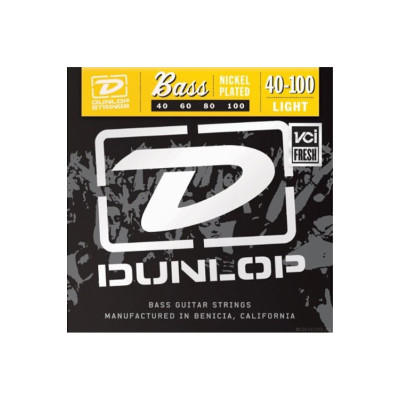 Dunlop DBS Stainless Steel Bass Light 40-100