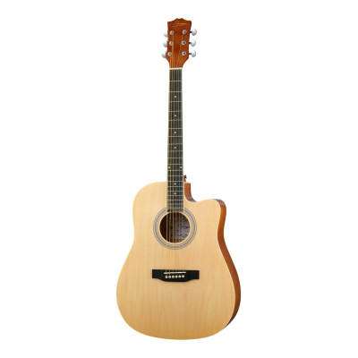 GA-H11-N Акустическая гитара, с вырезом, цвет натуральный, Smiger