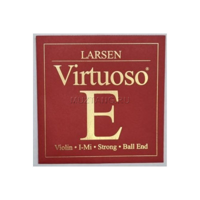 LARSEN Virtuoso струна E (Ми) для скрипки 4/4, сильное натяжение