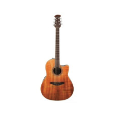 Ovation CS24P-FKOA Celebrity Standard Plus Mid Cutaway Figured Koa гитара электроакустическая с вырезом