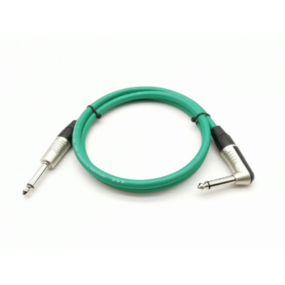 E76-JR-J-0100-0 Кабель акустический Jack-Jack прямой/угловой, 1м, ZZcable