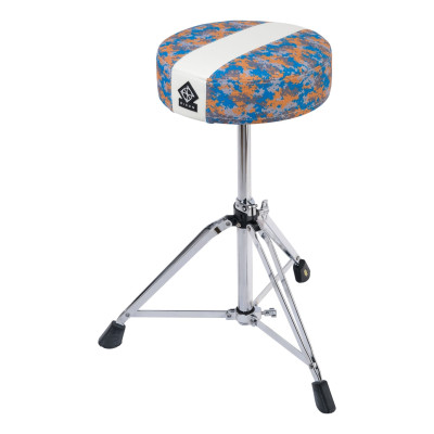 PSN-802 Табурет ударника, круглый, желтый/синий, Dixon