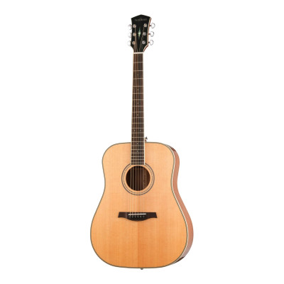 P610-WCASE-NAT Акустическая гитара, дредноут, с футляром, Parkwood