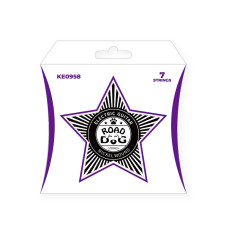 KE0958 Комплект струн для 7-струнной электрогитары, никелированные, 9-58, Road Dog