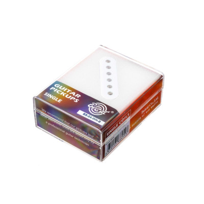 BS-04Bridge-WH Звукосниматель магнитный, сингл, бриджевый, белый, Belcat