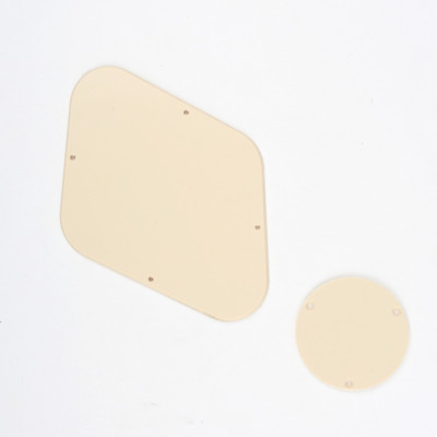 MX0479 Задняя крышка темброблока для Gibson Les Paul, кремовая, Musiclily