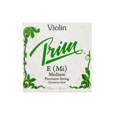 PRIM струна E (Ми) для скрипки 4/4, среднее натяжение, сталь