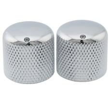 MX2798CR-2 Ручка потенциометра, дюймовый размер, хром, 2 шт, Musiclily