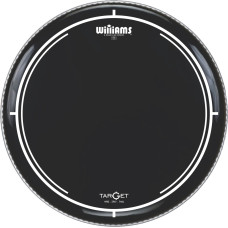 WB2-7MIL-16 Target Series Black Пластик для том-барабана 16", черный, Williams