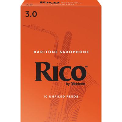 RLA1030 Rico Трости для саксофона баритон, размер 3.0, 10шт, Rico