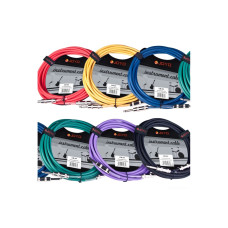 JOYO CM-04 Cable Violet JACK-JACK 6,3мм 4,5м инструментальный кабель