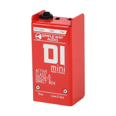 D1mini D.I. Box Дибокс, преобразователь сигнала для гитары, активный, Simpleway Audio