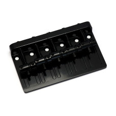BB-20-BK Бридж (струнодержатель) бас-гитары, черный, Metallor
