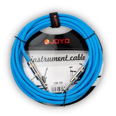 CM-04-BL Кабель инструментальный, синий, 4.5м, Joyo