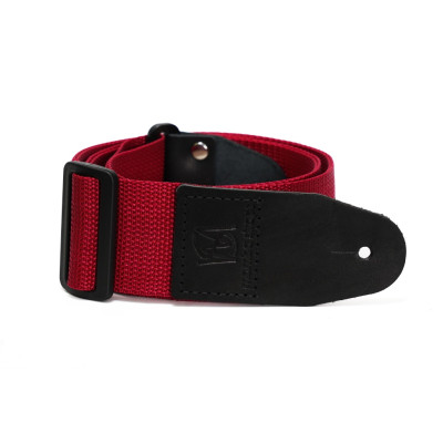MB5050-014 Ремень для гитары, нейлоновый, темно-красный, Mamba straps