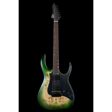 M810-GNBT Modern Электрогитара с встроенным процессором, зеленая, GTRS M810-GNBT Modern Электрогитара с встроенным процессором, зеленая, GTRS